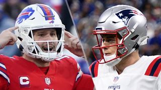 Josh Allen and Mac Jones will face off in the Bills vs Patriots live stream