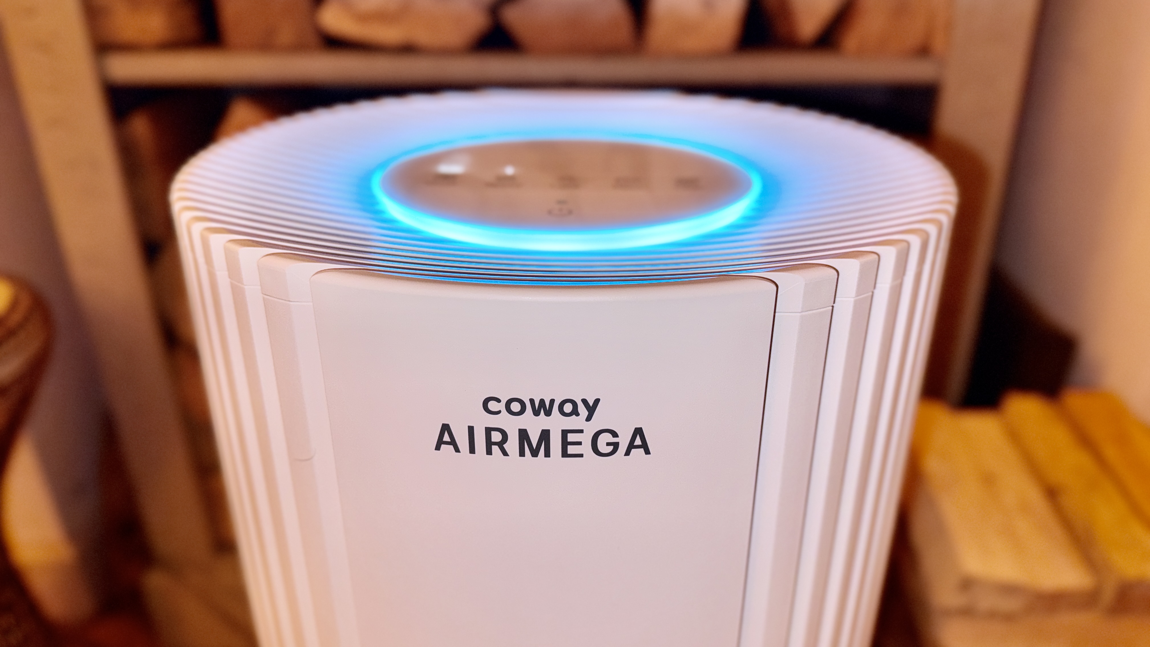 Coway Airmega 350 air purifier at home