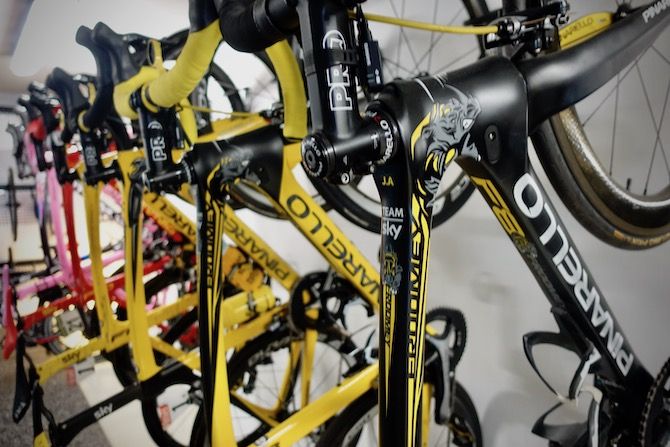 A closer look at Chris Froome&rsquo;s custom-painted Grand-Tour-winning bikes