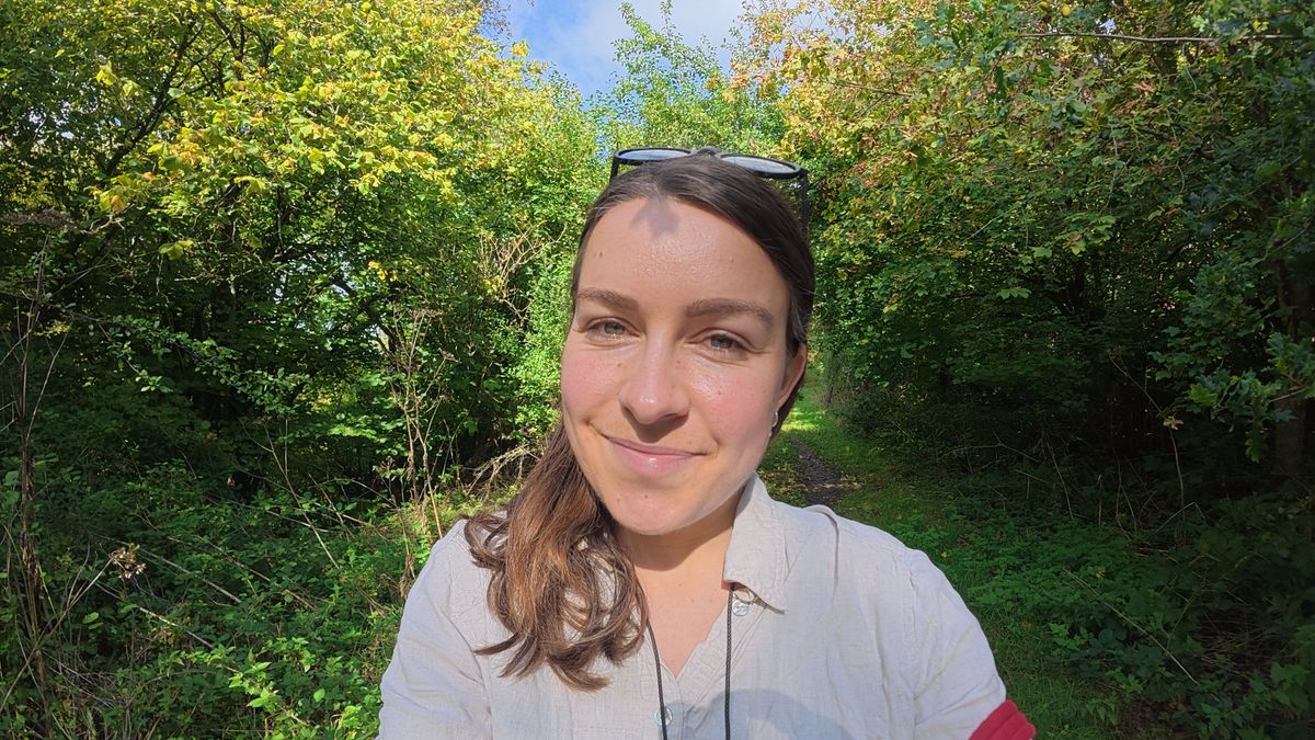 Test shot in bright sunshine from the DJI Osmo Nano