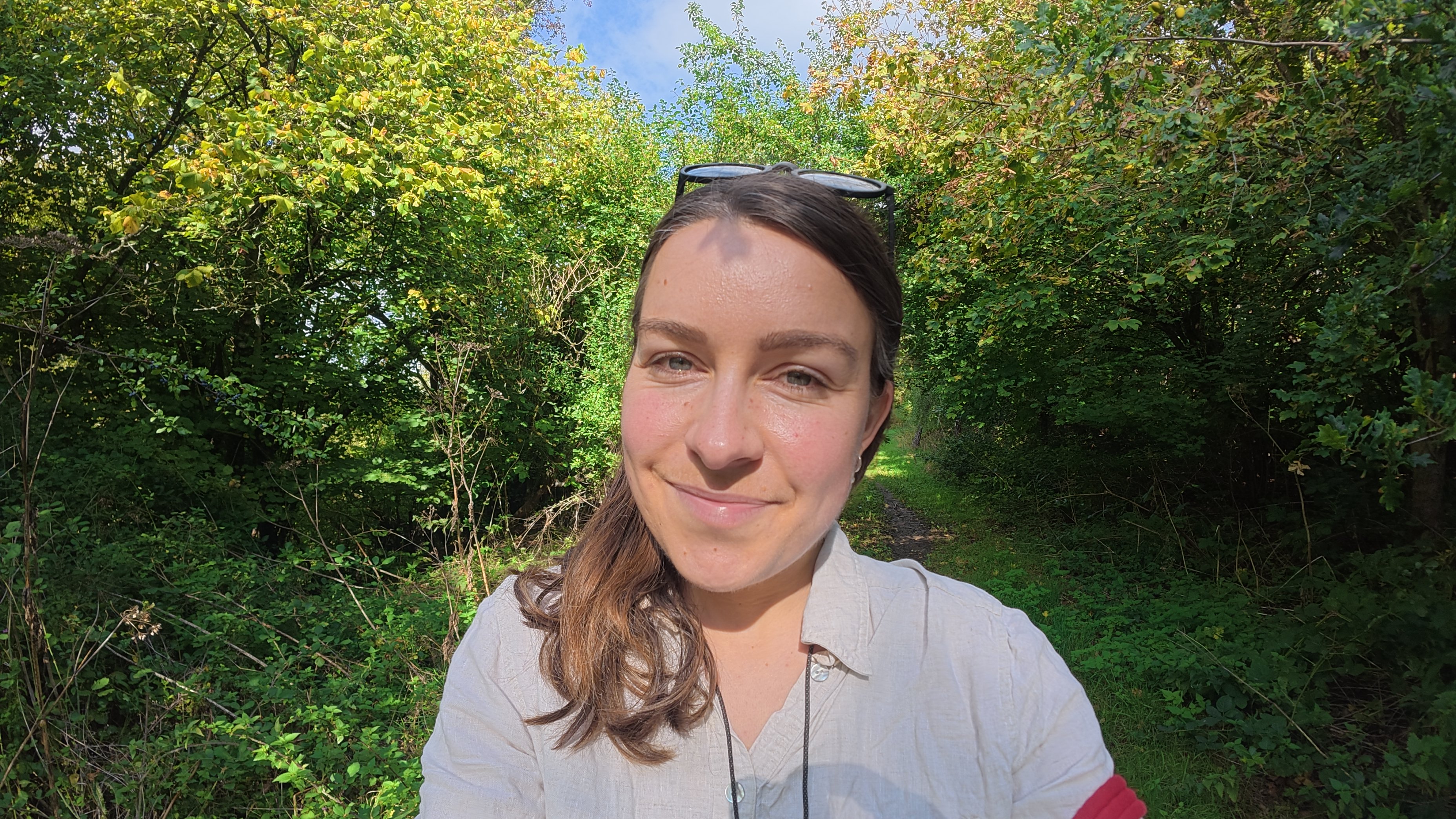 Test shot in bright sunshine from the DJI Osmo Nano