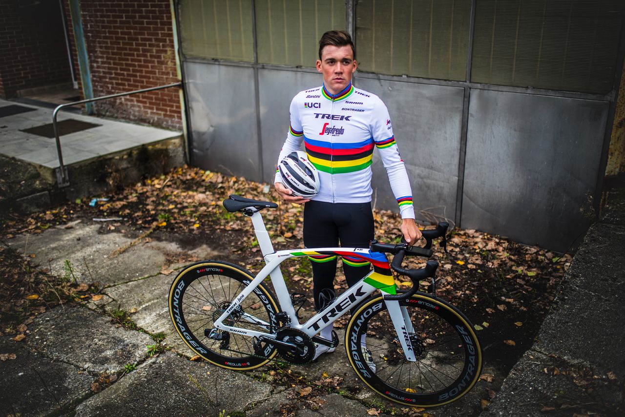 Mads Pedersen's World Champion Trek Madone