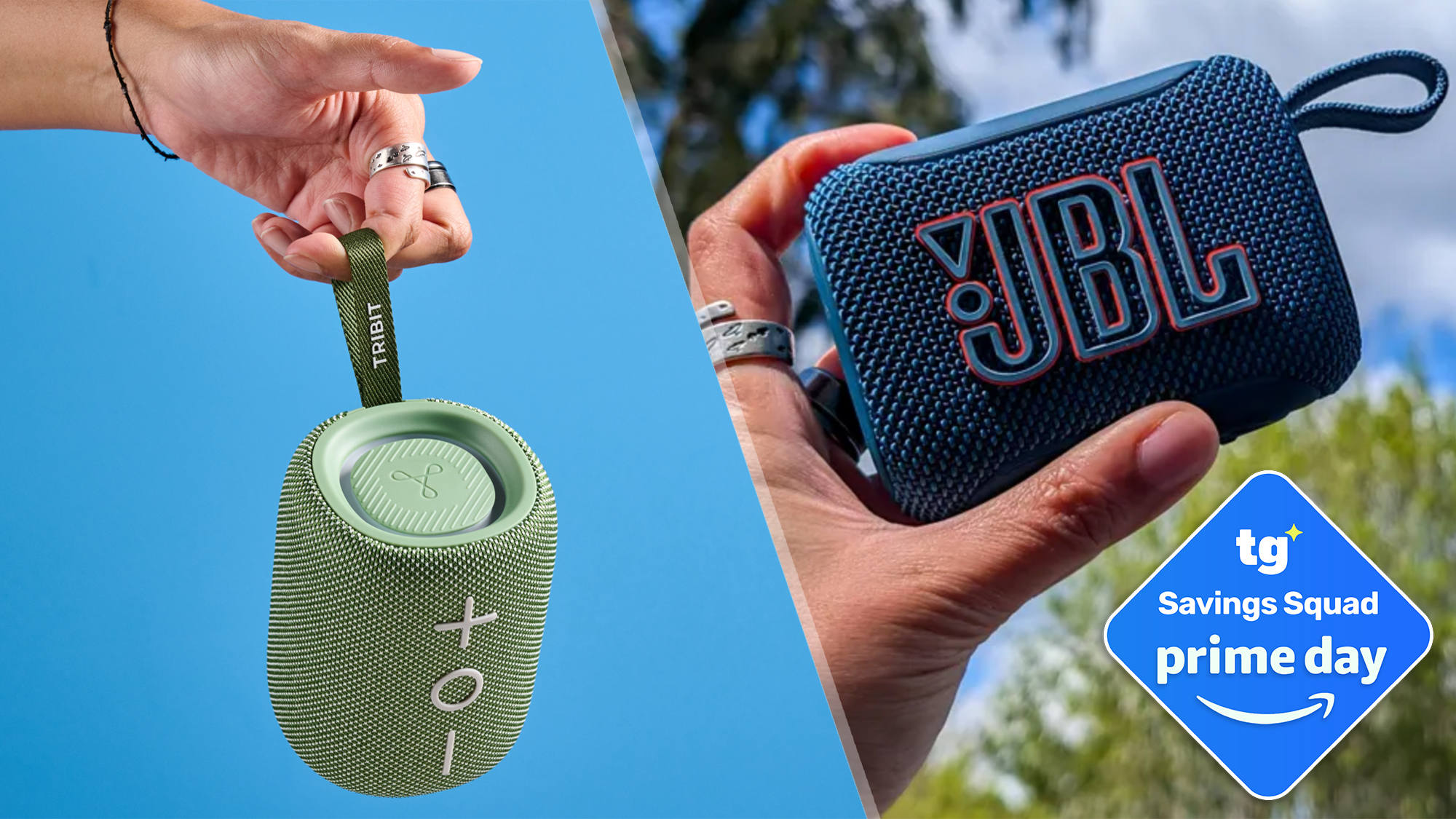 Tribit StormBox Mini+ and JBL Go 5 deals