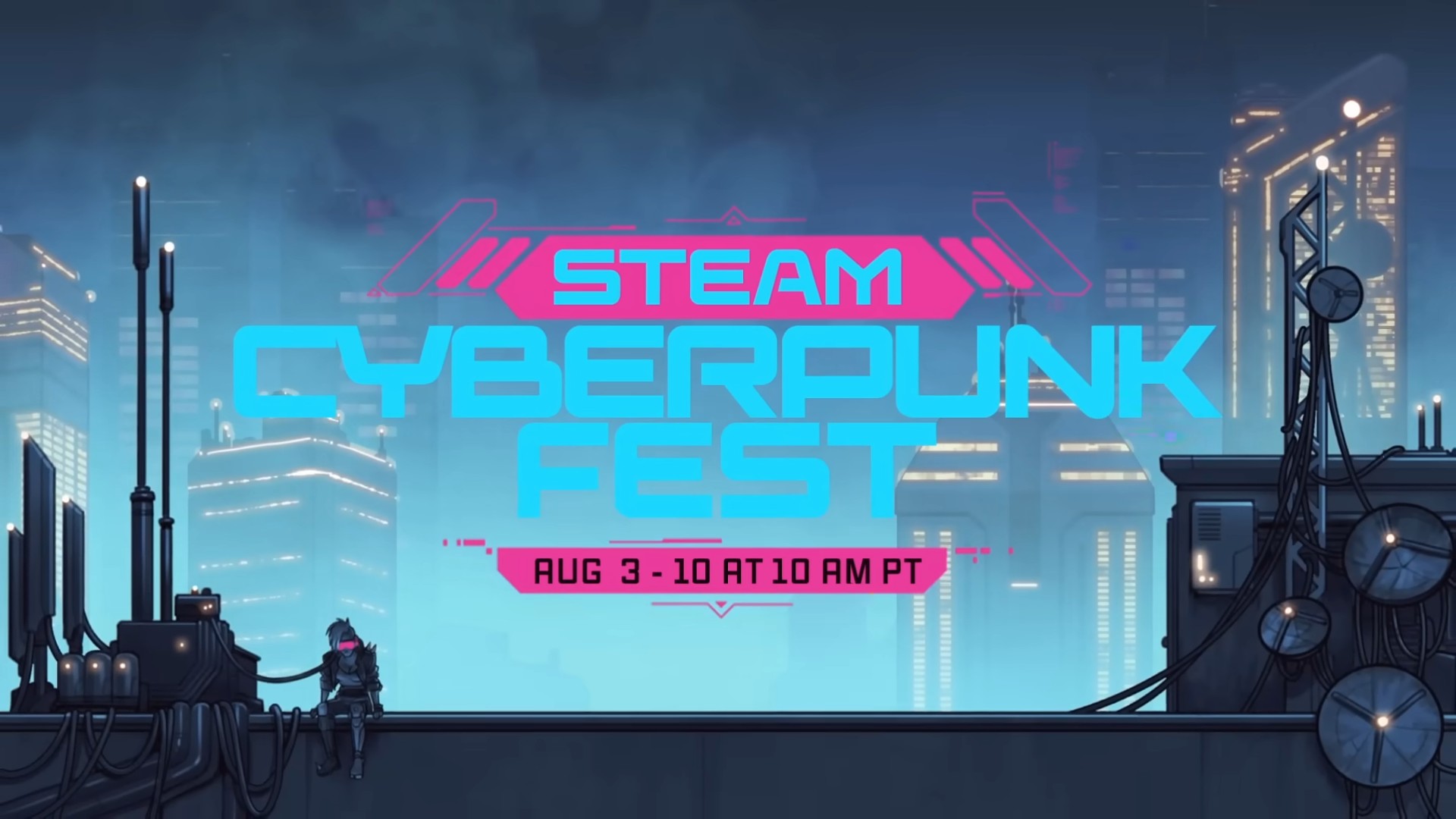 Steam Cyberpunk Fest sale banner