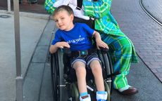 Five-year-old Reed Havlik has a rare brain condition called vanishing white matter disease. People with the condition are particularly vulnerable to stresses, including fright, that can worsen symptoms or even lead to death.