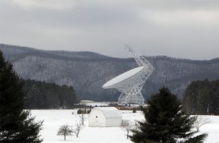Green Bank Telescope in West Virginia 