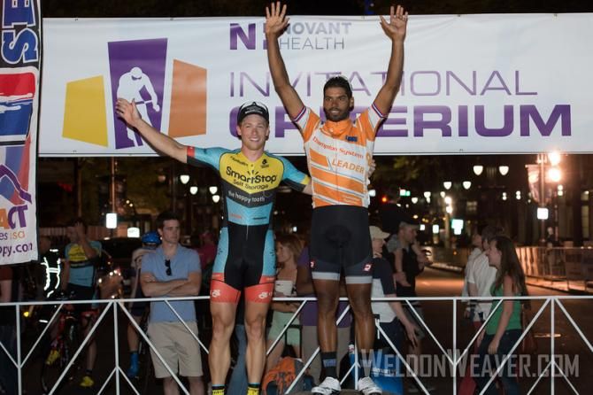 The USA Crits leaders Shane Kline and Frank Travieso