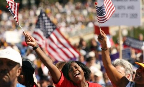 Did the &amp;quot;One Nation&amp;quot; march on the National Mall bridge the Democrats&amp;#039; enthusiasm gap?