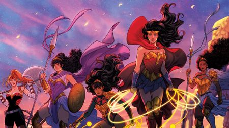 Trial of the Amazons #1 variant cover