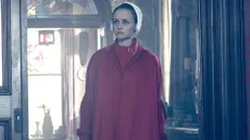 Alexis Bledel as Emily in The Handmaid's Tale
