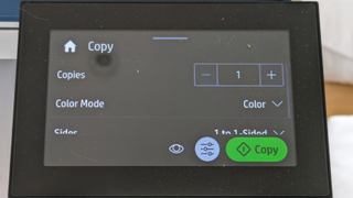 HP Color LaserJet Pro MFP 4302fdw touchscreen
