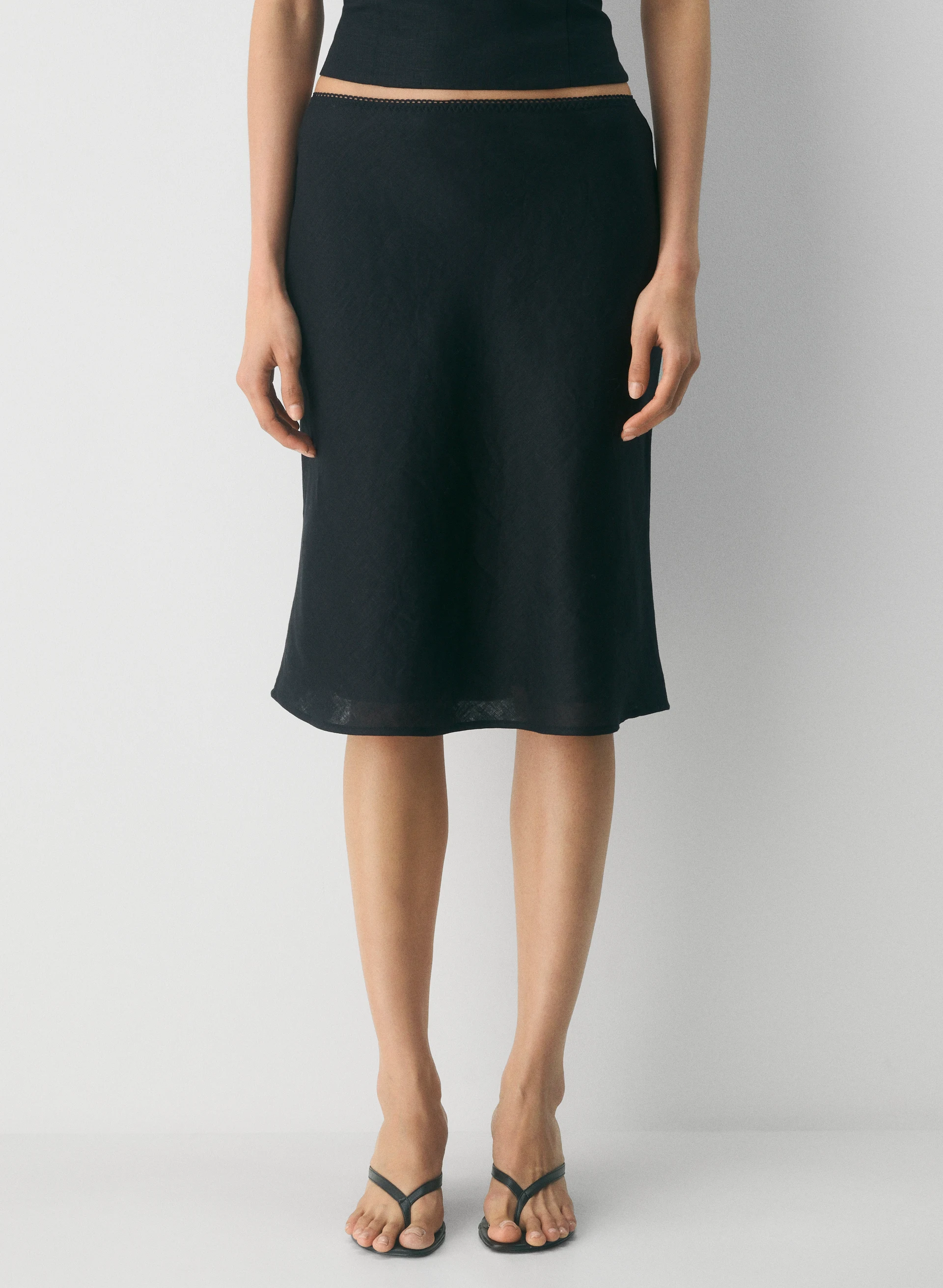 Fielden Linen Skirt