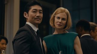 Brian Tee and Nicole Kidman in Expats episode 1