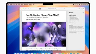 Reader Safari macOS Sequoia
