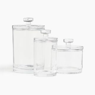 Slim Glass Jar with Lid