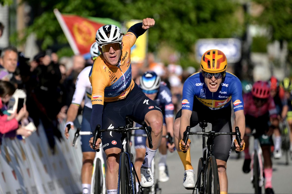 Tour of Norway 2022 - 11th Edition - 5th stage Flekkefjord - Sandnes 181,7 km - 28/05/2022 - Remco Evenepoel (BEL - Quick-Step Alpha Vinyl Team) - photo Szymon Gruchalski/CV/SprintCyclingAgencyÂ©2022