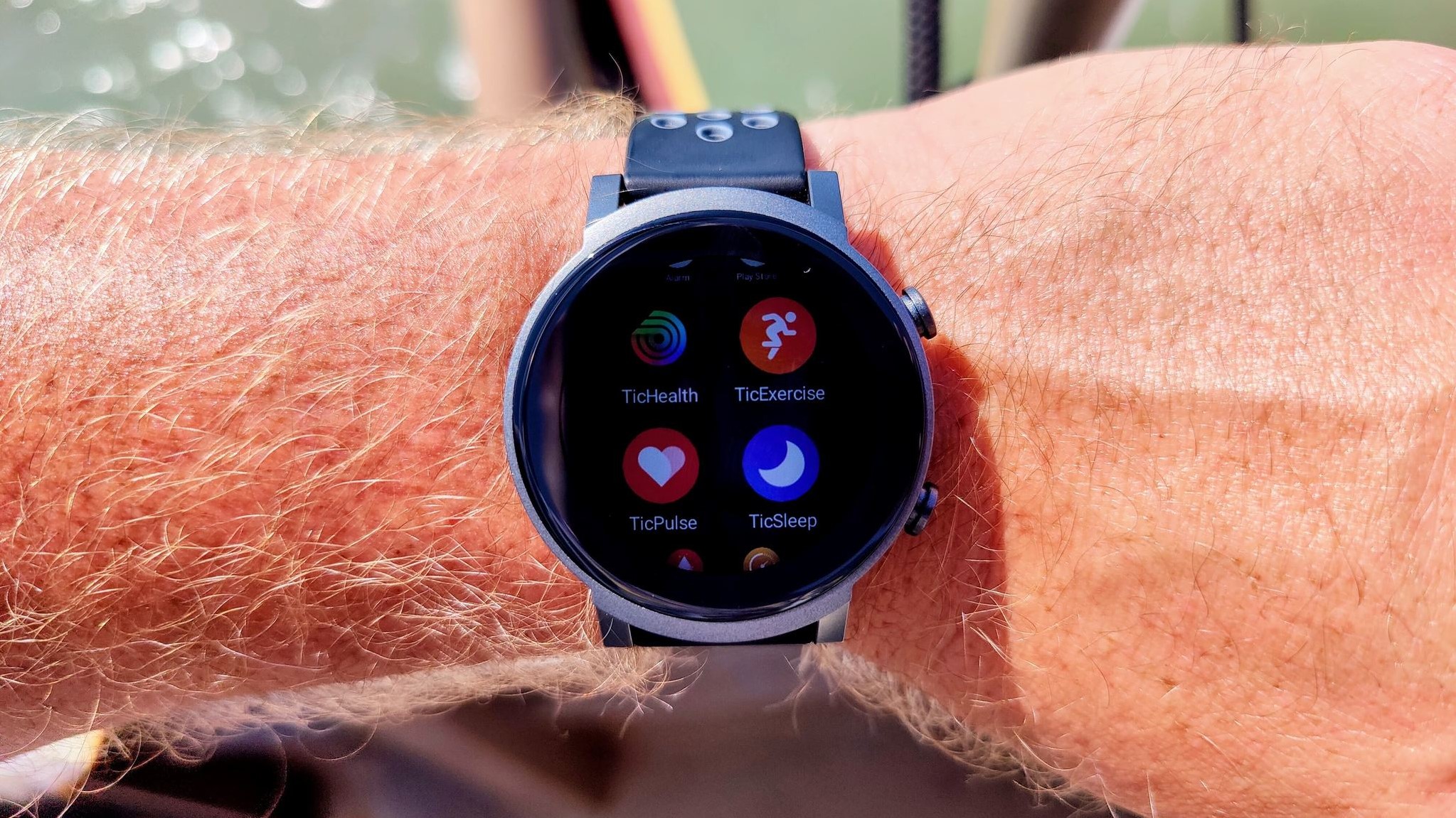 Apps on the TicWatch E3