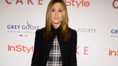 Jennifer Aniston attends the "Cake" screening hosted by The Cinema Society & Instyle at Tribeca Grand Hotel on November 16, 2014 in New York City