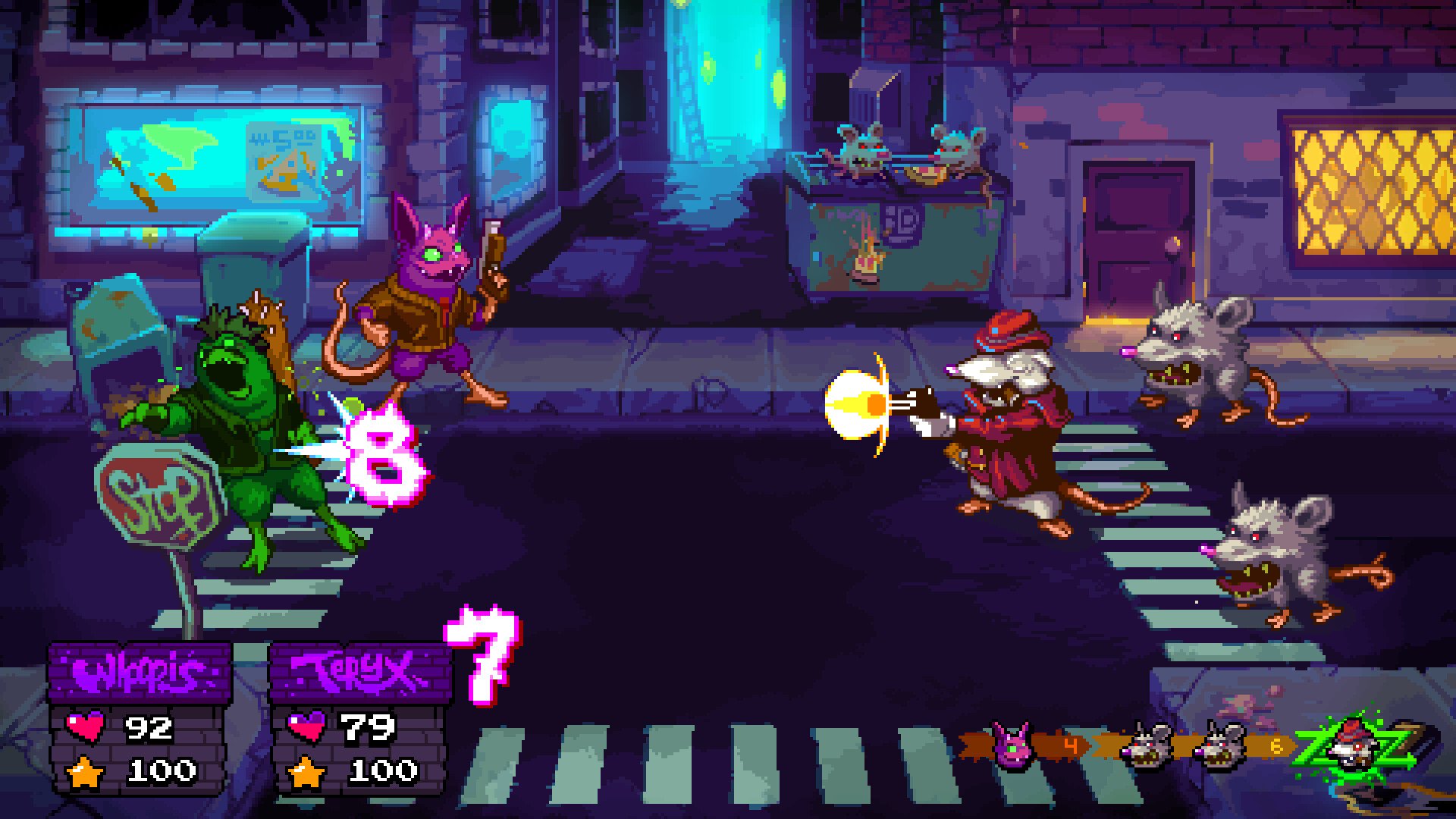 A demon rat and a duck star in this buddy cop RPG