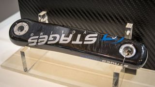 The new Stages Cycling carbon crankarm is compatible with BB386EVO and BB30 (road and MTB)