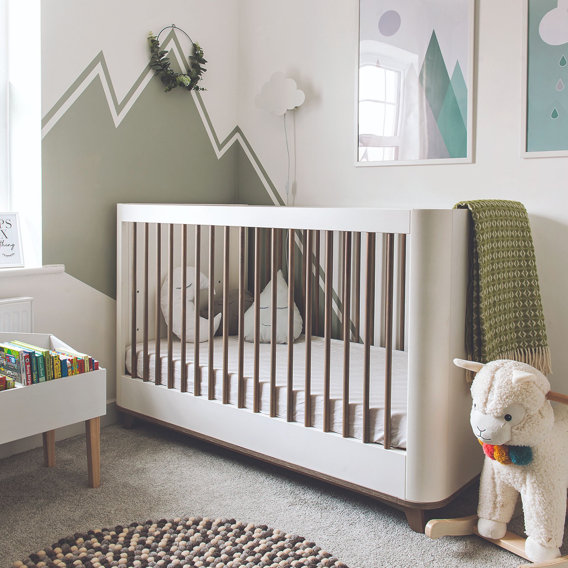 Sage green nursery ideas to create a beautiful baby room | Ideal Home