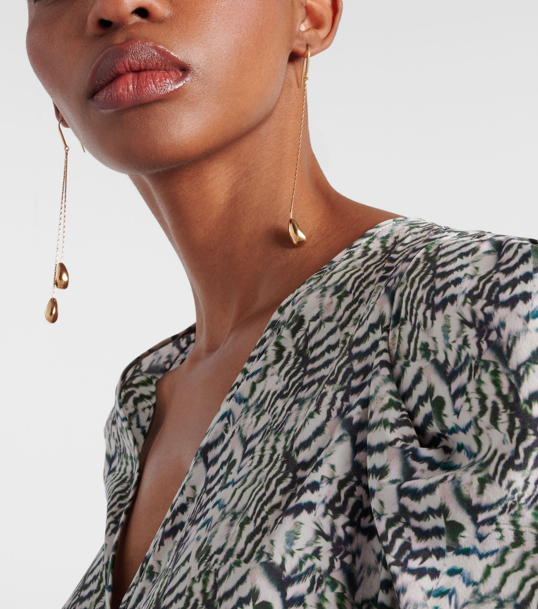 Mismatched Pendant Earrings