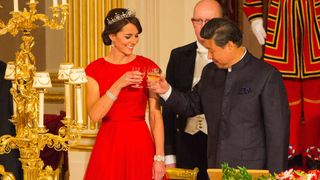 Kate Middleton at a State Banquet