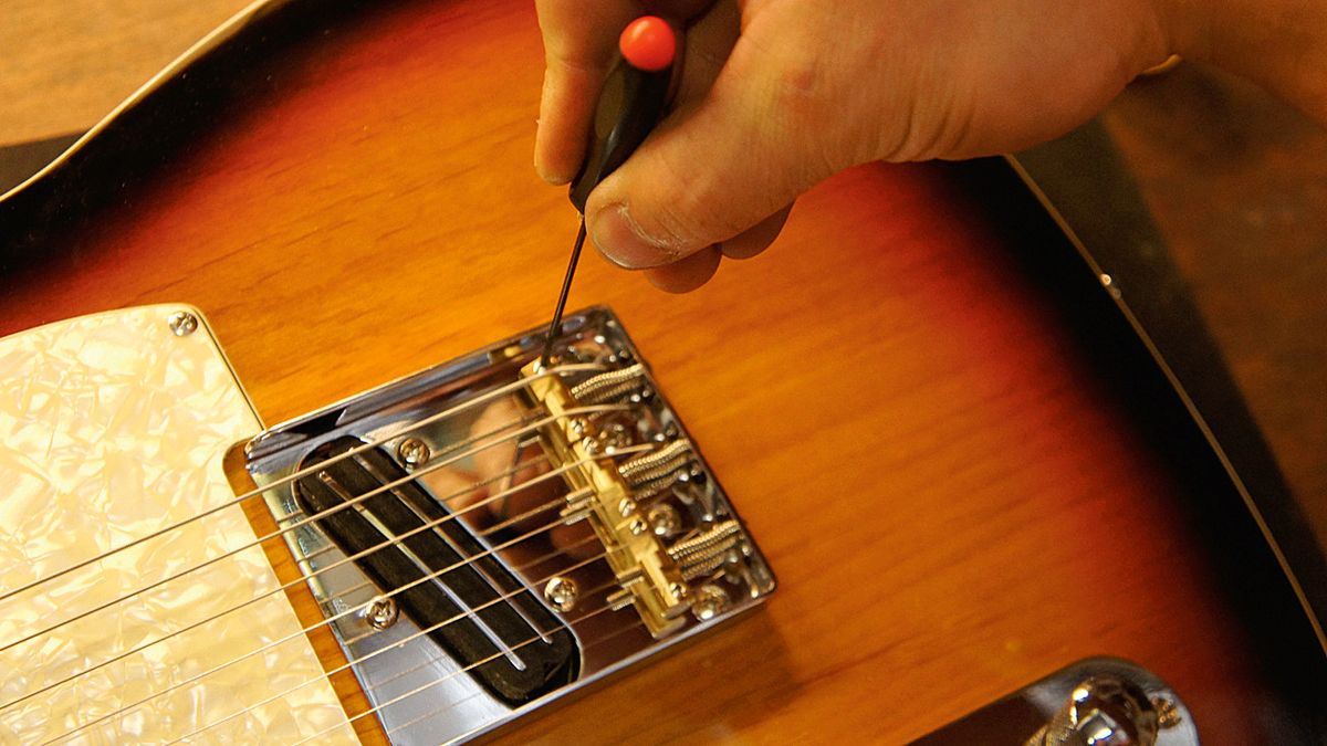 How to install compensated Tele-style saddles | MusicRadar