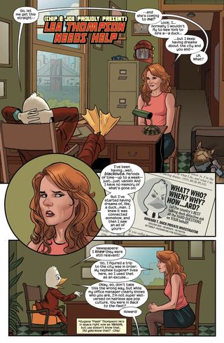 page from Howard the Duck #9