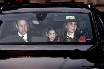 duchess of cambridge and family at christmas lunch