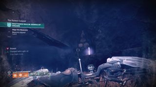 Destiny 2 shattered realm debris of dreams enigmatic mystery ruined outpost true sight