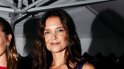 Katie Holmes at the Michael Kors 45th Anniversary Collection Dinner on August 20, 2026 in East Hampton, New York