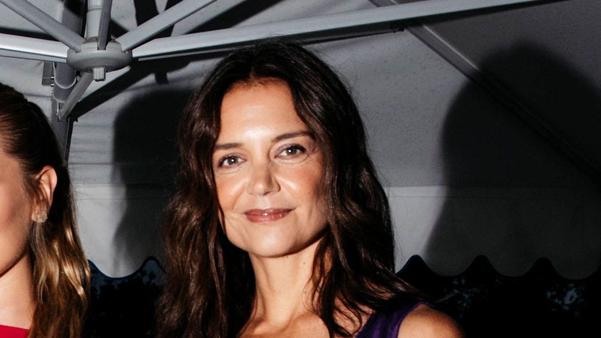 Katie Holmes at the Michael Kors 45th Anniversary Collection Dinner on August 20, 2026 in East Hampton, New York