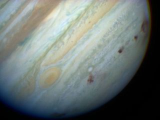 Comet Shoemaker-Levy 9 Scars Jupiter