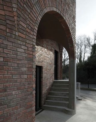 66-68 Stapleton Hall Road made with bricks