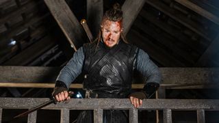 Alexander Dreymon as Uhtred of Bebbanburg in The Last Kingdom season 5.