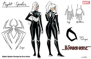 Night-Spider costume design by Kris Anka
