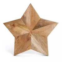 Habitat Large Mango Wood Star | Was £22, now £16.50 at Argos
