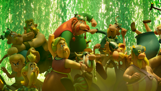 Astérix and Obélix: The Big Fight sees the Gauls get into a battle against the Romans in 50BC.