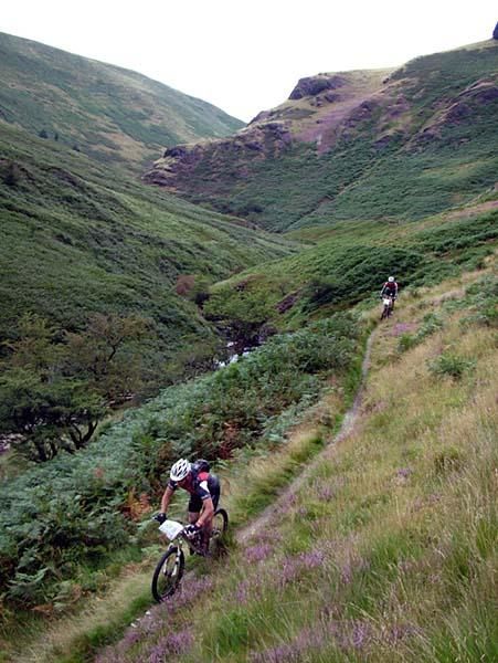 The final singletrack descent