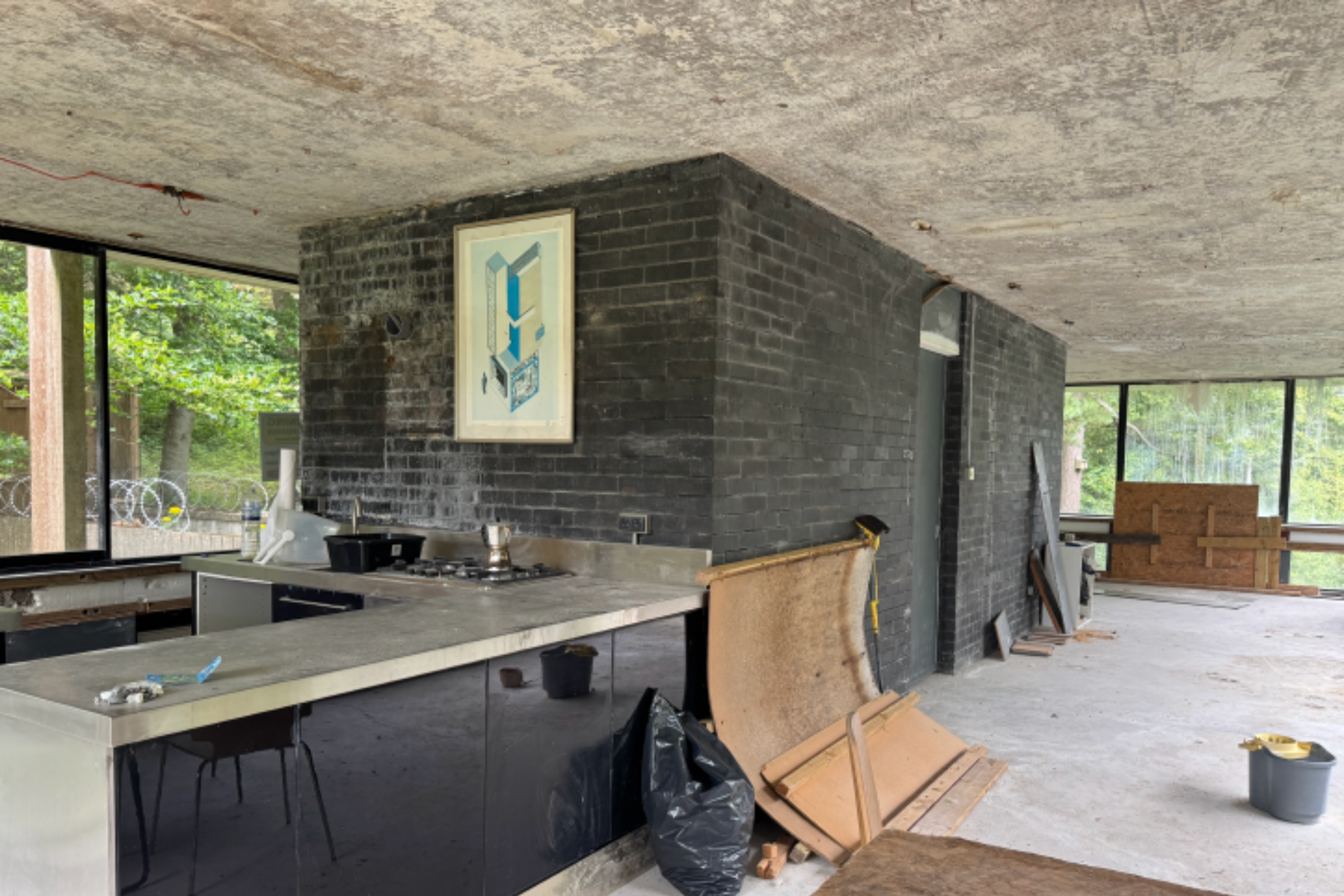 The Bernat Klein Studio near Selkirk and Galashiels in the Scottish Borders