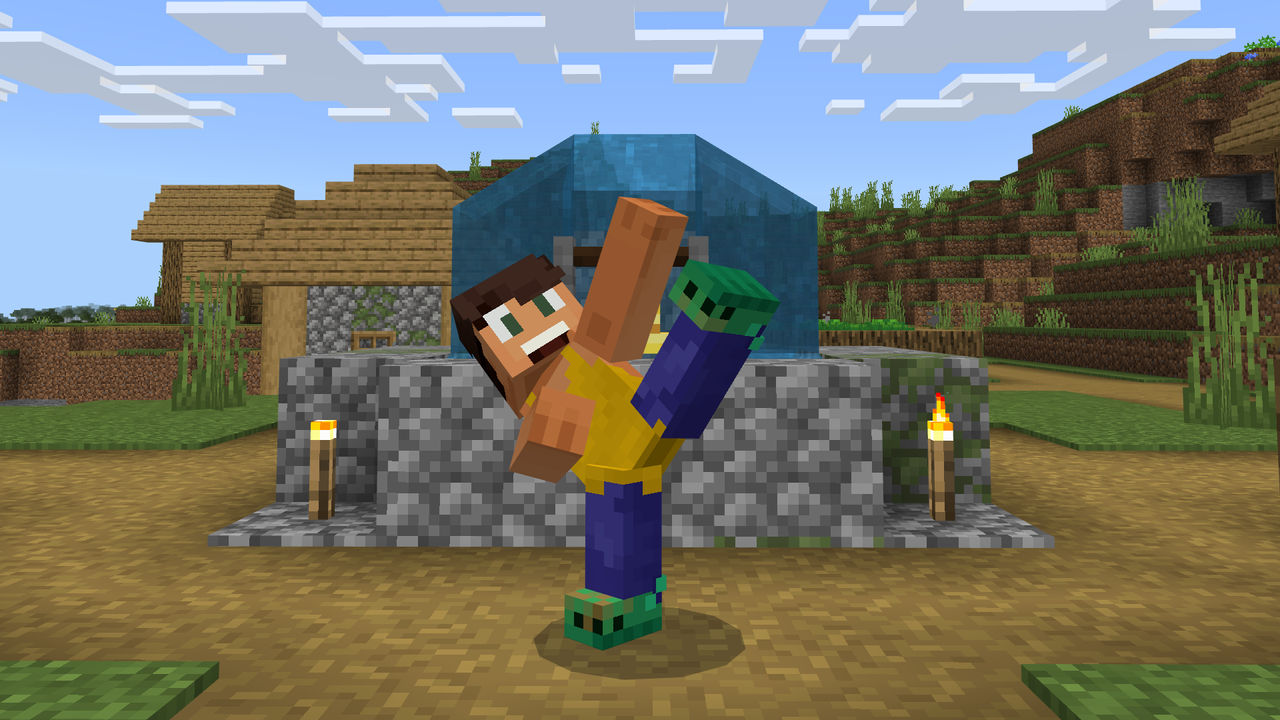 Minecraft x Crocs Collection