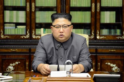 North Korea's leader Kim Jong-un. 
