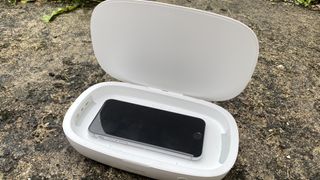 Mophie UV sanitizer with Wireless Charging