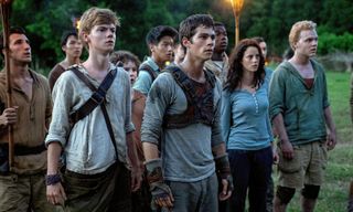 The main characters of The Maze Runner