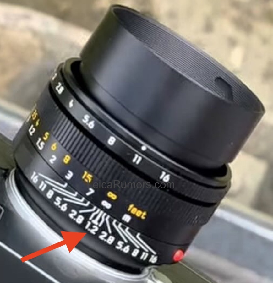 Rumored Leica Notcilux-M 35mm f/1.2