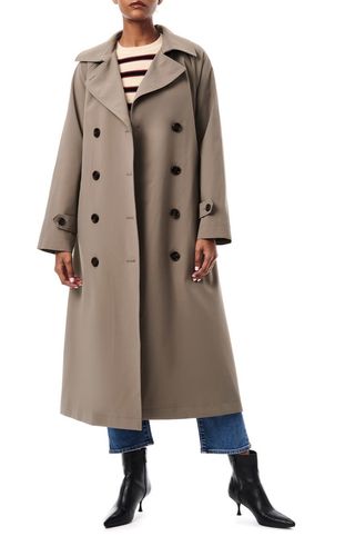 Double Breasted Trench Coat