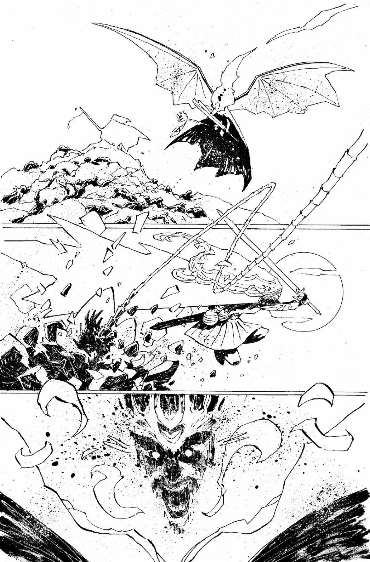The Autumn Kingdom #1 interior art by Christopher Mittens