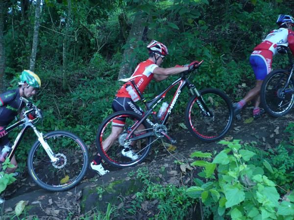 Milton Ramos had a good day and went on to win the stage.