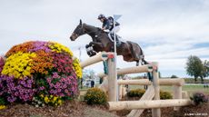 Pau Horse Trials tickets. British combination Kylie Roddy and SRS Kan Do lie in seventh following the Pau Horse Trials cross-country